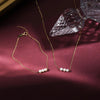 14 Karaat Goud Geschakelde Parel Armband - 9