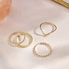 Or 14 Carats Bague Eternity Line - 9