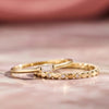 14 Karaat Goud Baguette Cut Zirkonia Ring - 8