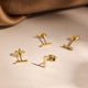Clous d'Oreilles Bar Diamant