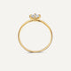 Square Cut Zirkonia Ring