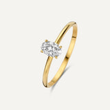 Bague Ovale Zircon