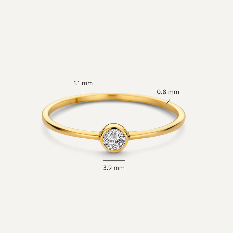 Zirkonia Ring