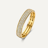 Bague Half Eternety Zircon Pavé
