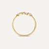 14 Karaat Goud Dazzling Zirkonia Statement Ring - 6