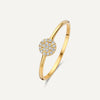Pavé Zirkonia Rund Ring