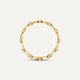 Twelve Bezel Set Cubic Zirconia Band Ring