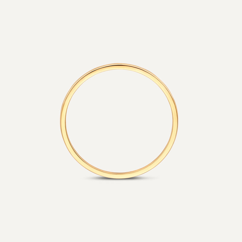 1mm Dünner Curve Band Ring