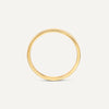 14 Karaat Goud 2 mm Curve Band Ring - 7