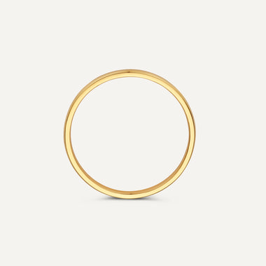 14 Karat Gold Figaro Stacker Rings Set - 10