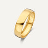 14 Karat Gold 5 mm Bold Curve Band Ring - 1