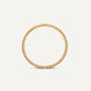 585er Gold Essential Gedrehter Stapelring - 7