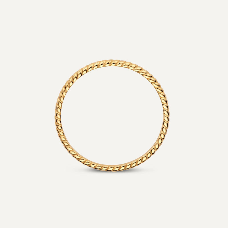 Essential Gedrehter Stapelring