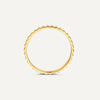 Or 14 Carats Bague Eternity Line - 6