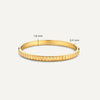 14 Karaat Goud Fine Eternity Line Band Ring - 6