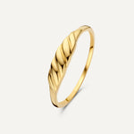 Dunne Croissant Dome Ring