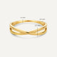 Set de Bagues Whishbone Croisée