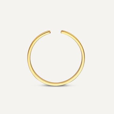 14 Karaat Goud Open Beam Ring - 6