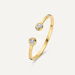 Cubic Zirconia Open Stacker Ring