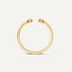 Cubic Zirconia Open Stacker Ring