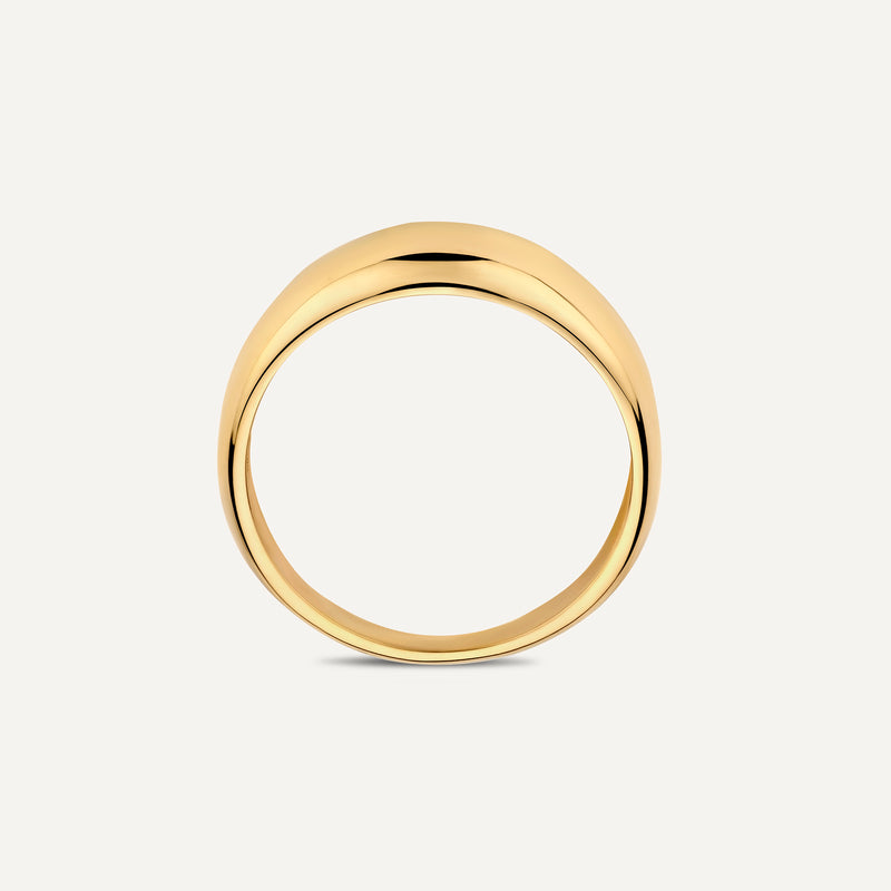 Breiter Dome Ring