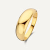 585er Gold Breiter Dome Ring - 1