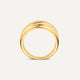 Doppelter Curvy Dome Ring