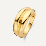 Doppelter Curvy Dome Ring