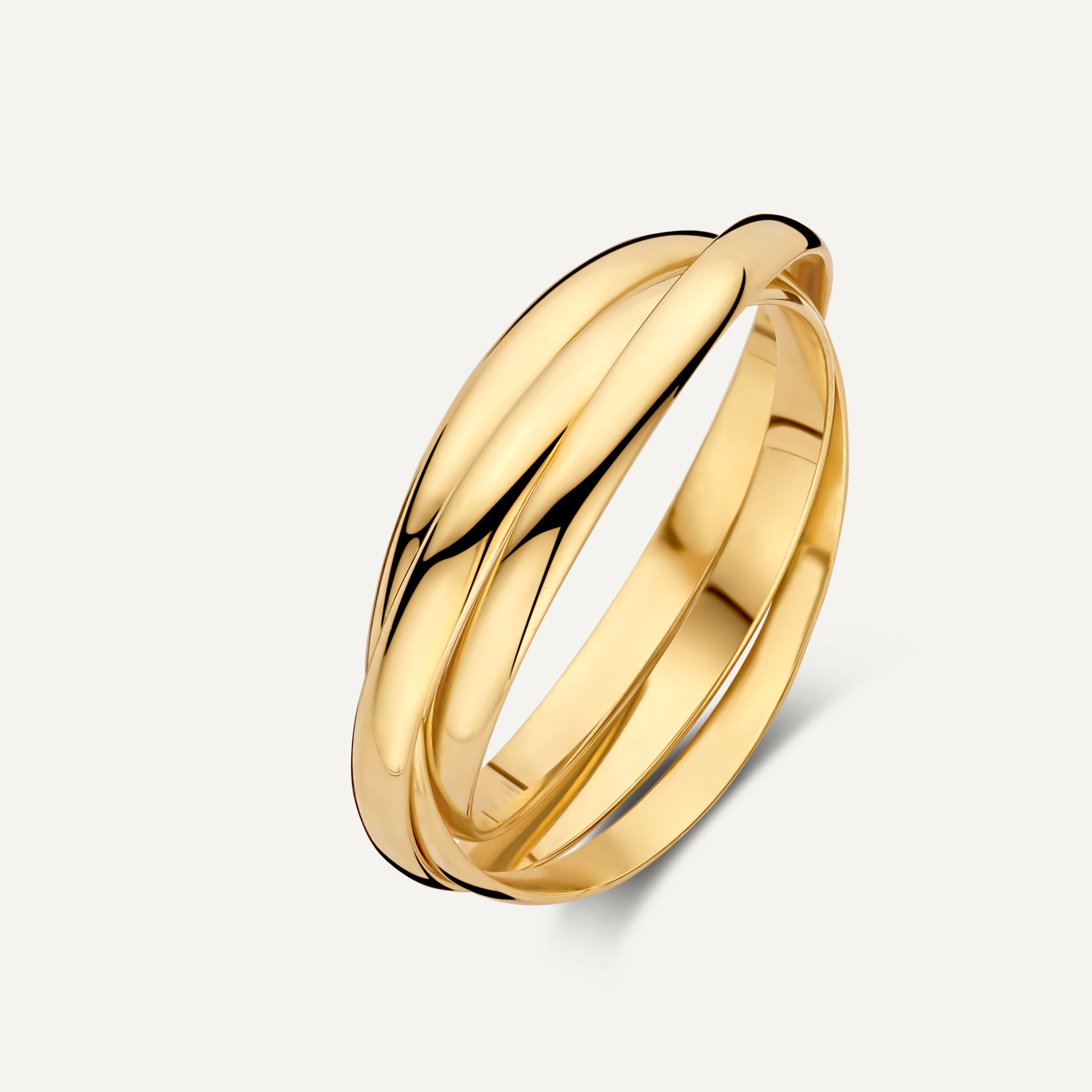 Trinity Ring 585er Gold für Damen