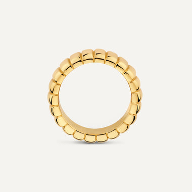 585er Gold Breiter Charlotte Ring - 8