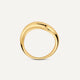 Gewellter Dome Ring
