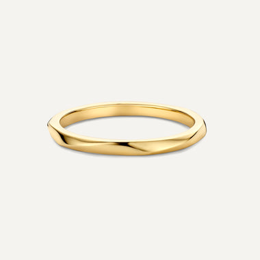 14 Karat Guld Rope Stabelring - 6