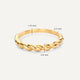 Fine Croissant Dome Ring