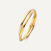Or 14 Carats Essential Duo Ring - 1