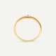 Cubic Zirconia Double Stacker Ring