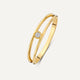 Cubic Zirconia Double Stacker Ring