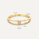 Cubic Zirconia Double Stacker Ring