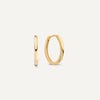 585er Gold Essential Kleine Hoops (15mm) - 1
