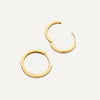 14 Karat Gold Essential Hoops Set - 9
