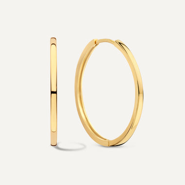 14 Karat Gold Essential Large Hoops (25mm) - 1