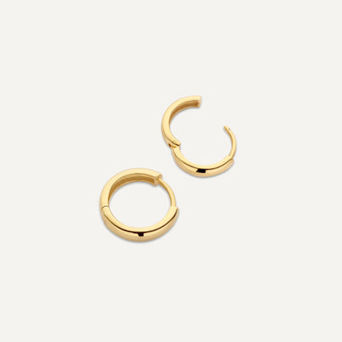 14 Karat Gold Bold Hoops Set - 8