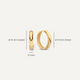 Brede Kleine Hoops (16mm)