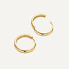 14 Karat Gold Bold Hoops Set - 11