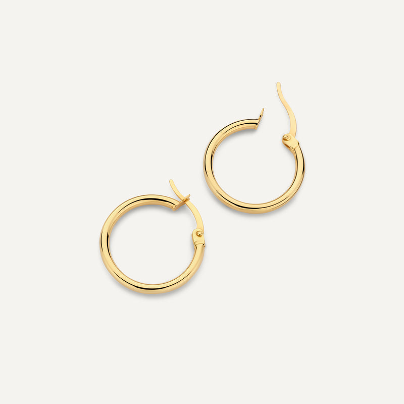 Tube Small Hoops (18mm)