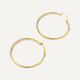 Tube Oversized Hoops (40mm)