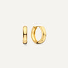 14 Karat Gold Chunky Small Hoops (16mm) - 1