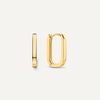 585er Gold Kleine U Hoops (15mm) - 1