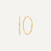 14 Karat Gold Spiral Tube Extra Large Hoops (33 mm) - 1