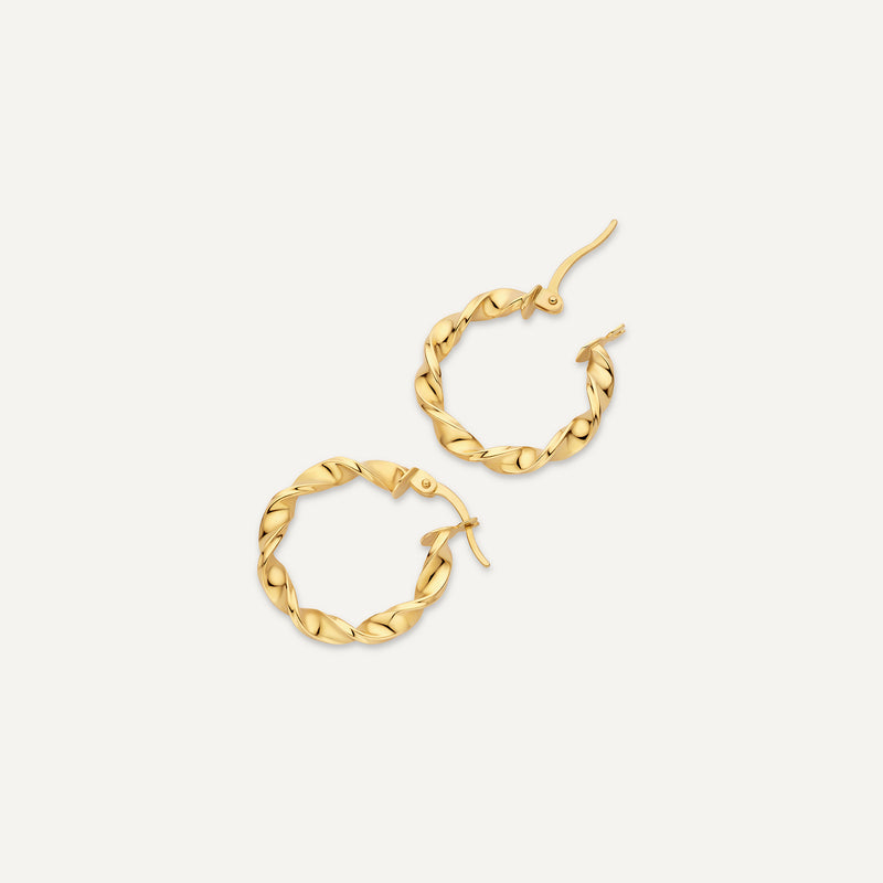 Bold Rope Medium Hoops (20 mm)