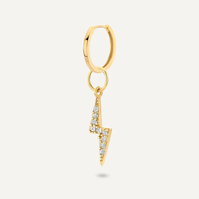 Pavé Zirkonia Oorbel Bedels Set